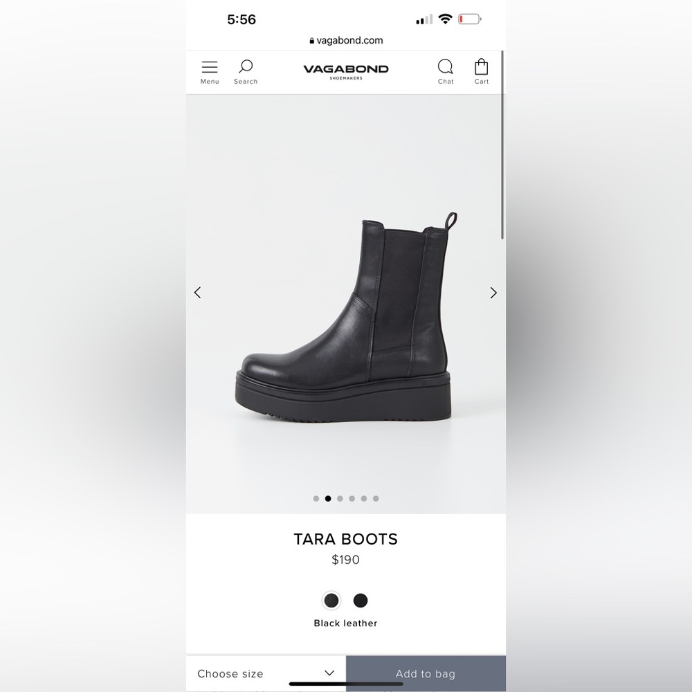Brand New Vagabond Tara Boots